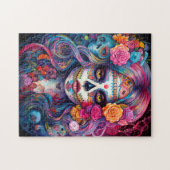 Tag des Toten Schädels Puzzle (Horizontal)