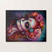 Tag des Toten Schädels Puzzle (Horizontal)