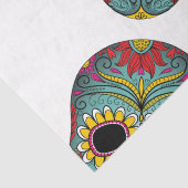 Tag des Toten Schädels Seidenpapier (Detail)