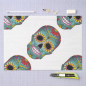 Tag des Toten Schädels Seidenpapier (Handwerk)