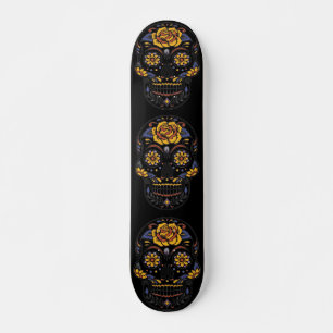 Tag des Toten Schädels Skateboard