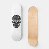 Tag des Toten Schädels Skateboard (Vorderseite)