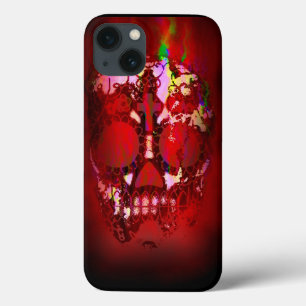 Tag des Toten Schädels und Feuers Case-Mate iPhone Hülle