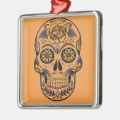 Tag des Toten Silbernes Ornament (Links)