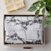 Tag des Toten Skeletts Entdeckungskollektion Seidenpapier (Geschenk)