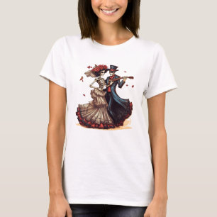 Tag des Toten Skeletts T-Shirt