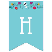 Tag des Toten Themas Geburtstagsparty Wimpelkette (Zweite Fahne)