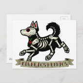 Tag des Toten Welpen Postkarte (Vorne/Hinten)