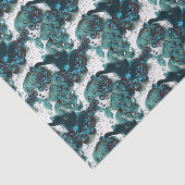 Tag des Toten Wunderschönen Zuckerschlauchmäuls Seidenpapier (Ausschnitt)