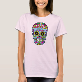 Tag des Toten Zuckers Schädeldia de los Muertos T-Shirt