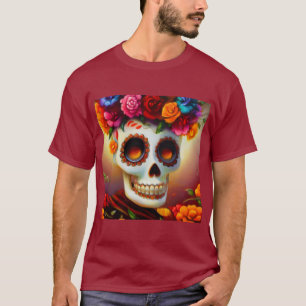 Tag des Toten Zuckerschädels 4 T-Shirt