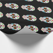 TAG DES TOTEN ZUCKERschädels Geschenkpapier (Ecke)