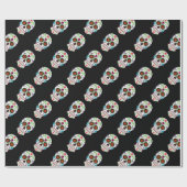 TAG DES TOTEN ZUCKERschädels Geschenkpapier (Flach)