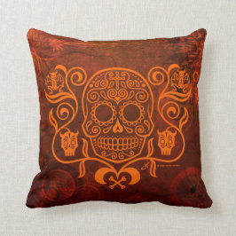 Tag des toten Zuckerschädels Kissen