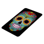 Tag des Toten Zuckerschädels Magnet (Linke Seite)