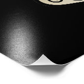 Tag des Toten Zuckerschädels mit Kreuz Fotodruck (Ecke)