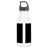 Tag des Toten Zuckerschädels mit Kreuz Trinkflasche (Rückseite)
