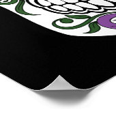 Tag des Toten Zuckerschädels Poster (Ecke)