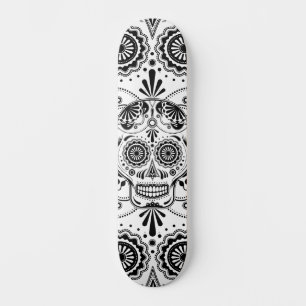 Tag des Toten Zuckerschädels Skateboard