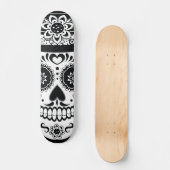 Tag des Toten Zuckerschädels Skateboard (Vorderseite)