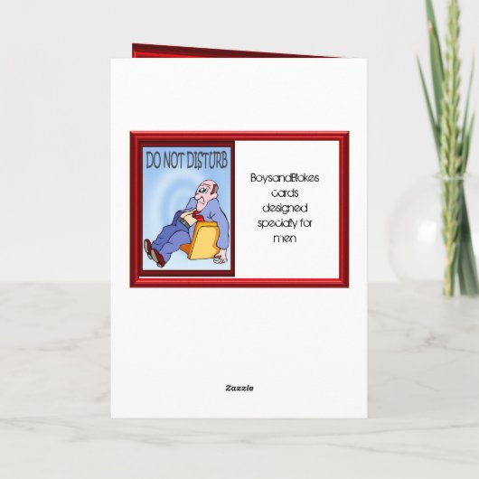 Tag des Vaters - Angeltag Karte (Rückseite)