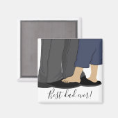 Tag des Vaters auf dem Magnet-Platz Magnet (Vorderseite/Rückseite)