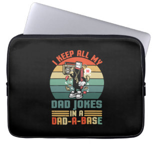Tag des Vaters Behielt ich alle meine Daddy-Witze Laptopschutzhülle