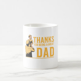 Tag des Vaters Danke, dass du ein großer Vater bis Kaffeetasse