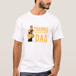 Tag des Vaters Danke, dass du ein großer Vater bis T-Shirt