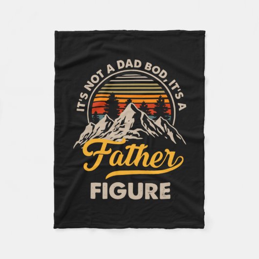 Tag des Vaters Es ist ein Daddy Fleecedecke (Vorderseite)