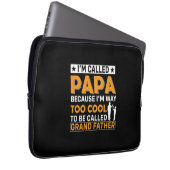 Tag des Vaters Ich werde Papa genannt Laptopschutzhülle (Vorne Rechts)