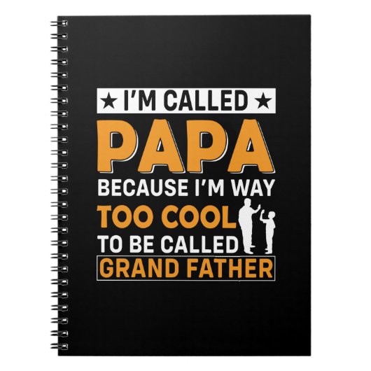 Tag des Vaters Ich werde Papa genannt Notizblock (Vorderseite)