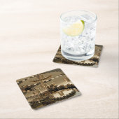 Tag des Vaters im Gehör Rechteckiger Pappuntersetzer (Vor Ort)