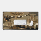 Tag des Vaters im Gehör Schreibtischunterlage (Tastatur & Maus)