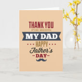 Tag des Vaters Karte (Gelbe Blume)