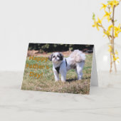 Tag des Vaters Karte (Gelbe Blume)