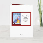 Tag des Vaters - Lagerfeuer Karte (Rückseite)