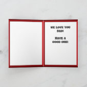 Tag des Vaters - Lagerfeuer Karte (Innenseite)