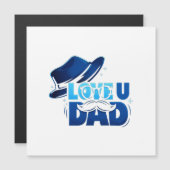 Tag des Vaters Magnetkarte (Vorne/Hinten)