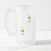 Tag des Vaters Mattglas Bierglas (Links)