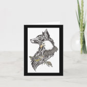 Tag des Vaters mit Tierführern Karte (Vorderseite)