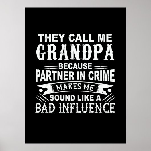 Tag des Vaters nennen sie mich Opa Poster (Vorne)