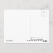 Tag des Vaters Postkarte (Rückseite)