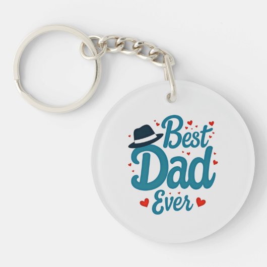 Tag des Vaters Schlüsselanhänger (Vorderseite)