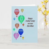 Tag des Vaters über die Meilen hinweg Karte (Gelbe Blume)