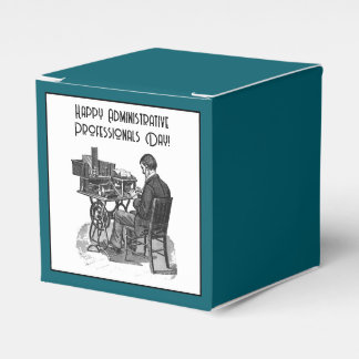 Tag des Verwaltungsfachmanns Männlicher Schreibkra Geschenkschachtel