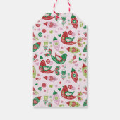 Tag des Weihnachtsgeschenks für Lehrer "Merry & Br Geschenkanhänger (Rückseite)