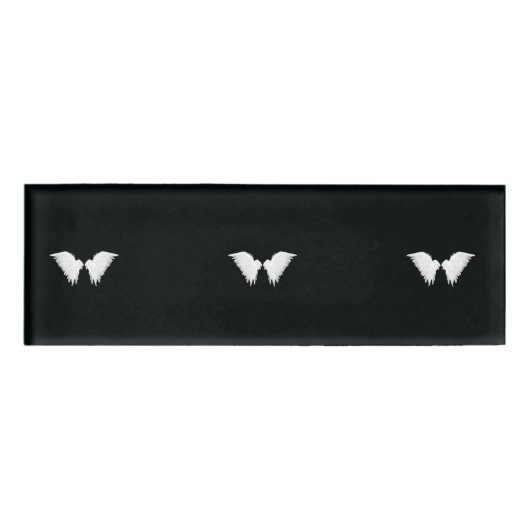 Tag des weißen Flügels Namenschild (Vorderseite)