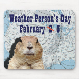 Tag des Wetters 5. Februar Mousepad