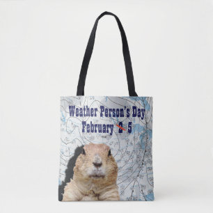Tag des Wetters 5. Februar Tasche